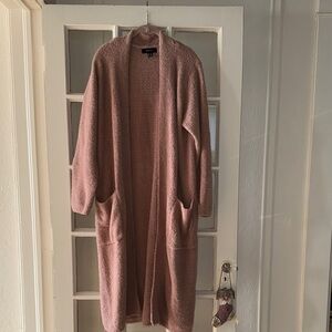 Forever 21 + teddy soft long cardigan